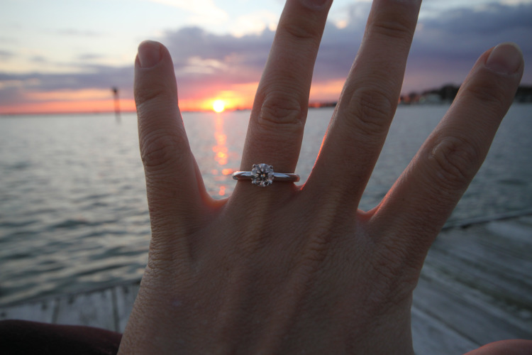 Gratuitous sunset ring shot